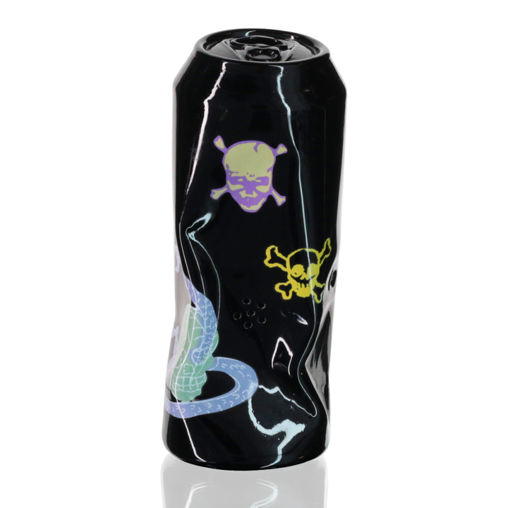 Crushed Can Pipe 500mL Black