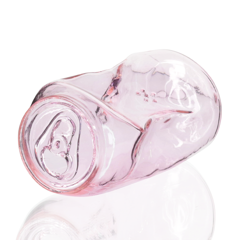 Crushed Can Pipe 330ml - Pink