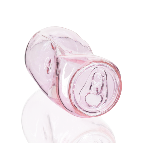 Crushed Can Pipe 330ml - Pink