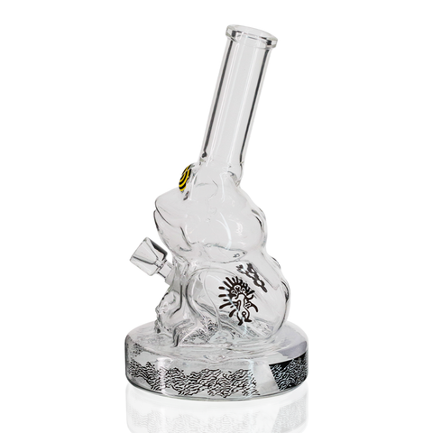 Frog Glass Bong 25cm - Clear