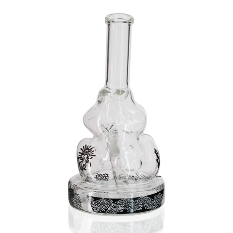 Frog Glass Bong 25cm - Clear