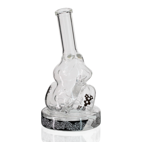 Frog Glass Bong 25cm - Clear