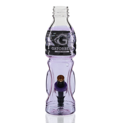 G2 Glass Metal Stem Bong 23cm - Purple Front