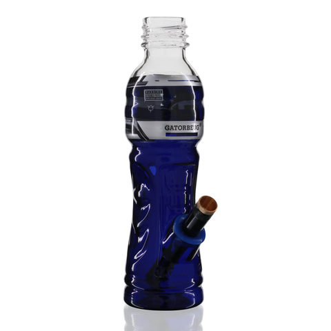 G3 Glass Metal Stem Bong 23cm - Blue Right View