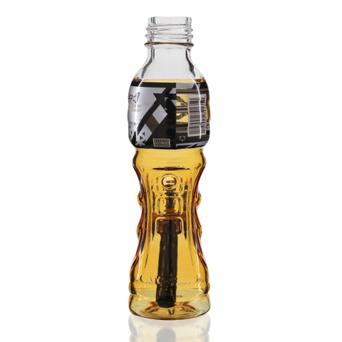 G3 Glass Metal Stem Bong 23cm - Yellow Back
