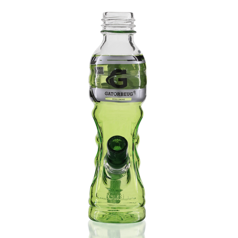 G3 Glass Stem Bong 23cm - Green Front