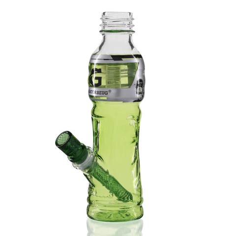 G3 Glass Stem Bong 23cm - Green Left View