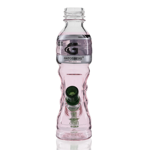 G3 Glass Stem Bong 23cm - Pink Front