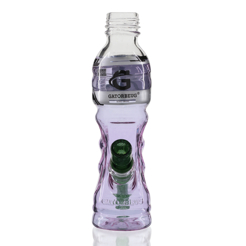 G3 Glass Stem Bong 23cm - Purple Front