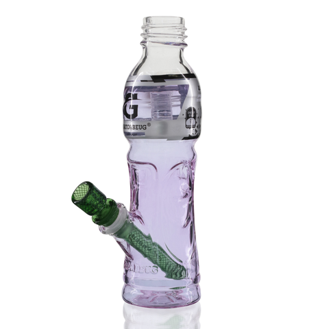 G3 Glass Stem Bong 23cm - Purple Left View