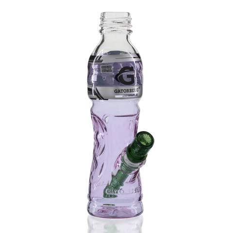 G3 Glass Stem Bong 23cm - Purple Right Side