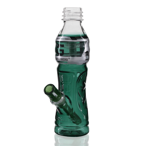 G3 Glass Stem Bong 23cm - Teal Left Side