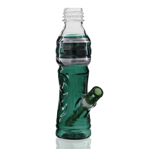 G3 Glass Stem Bong 23cm - Teal Right Side