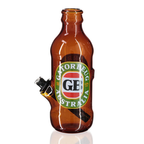 Beer Glass Bong 23cm - Metal Stem
