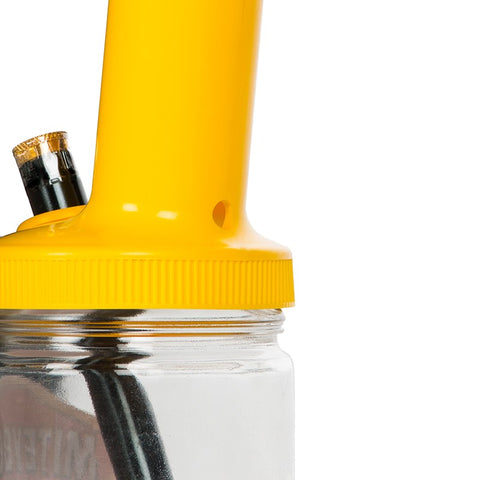 Miteybeug Glass Bong 23cm Side Close Up