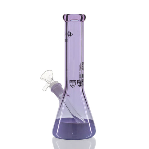 Nano Beaker Bong 23cm - Purple Left View