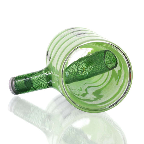 Prime Glass Bong 19cm - Green Bottom