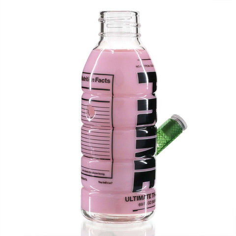 Prime Glass Bong 19cm - Pink Right View