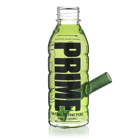 Prime Glass Bong 19cm - T. Green Right View