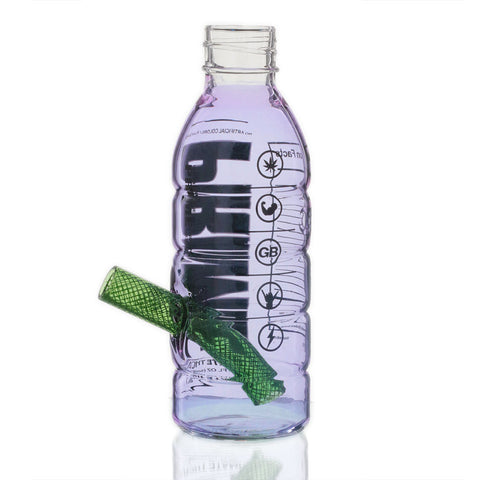 Prime Glass Bong 19cm - T. Purple Left View