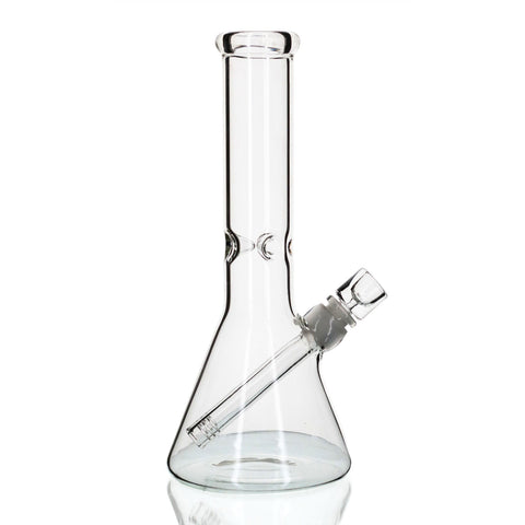 The Beaker Bong 23cm - Clear Side View