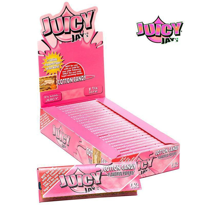 Juicy Jay's Cotton Candy Hemp Papers - King Size Slim