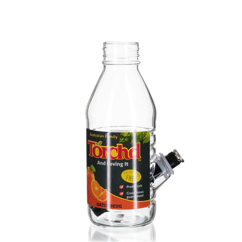 Torched Glass Bong 19cm Front