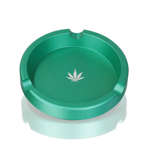 Weed Leaf Ashtray Front