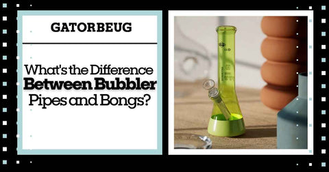 Difference Between Bubbler Pipes and Bongs