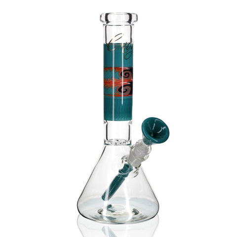 Envy W-2 Worked Beaker Bong 30cm - Teal