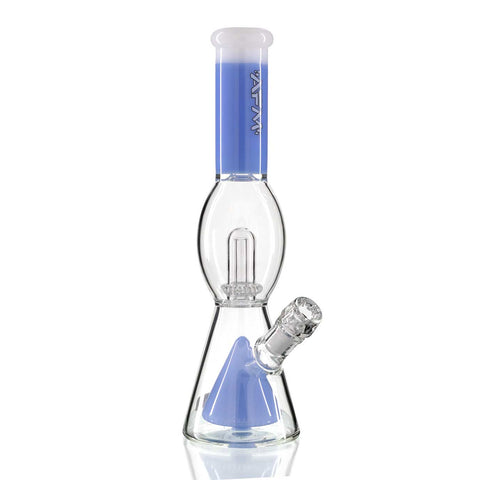 AFM Pyramid Beaker Bong 33cm - Blue Front