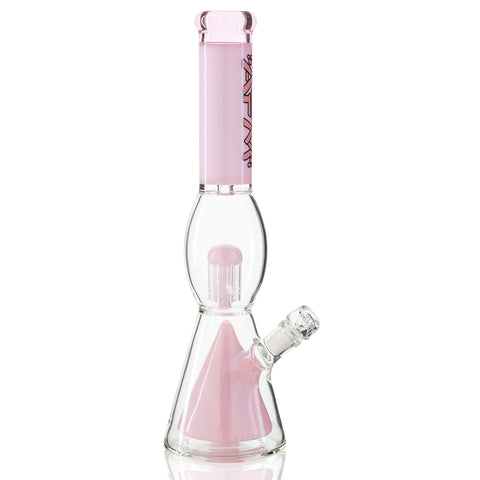 AFM Pyramid Beaker Bong 33cm - Pink