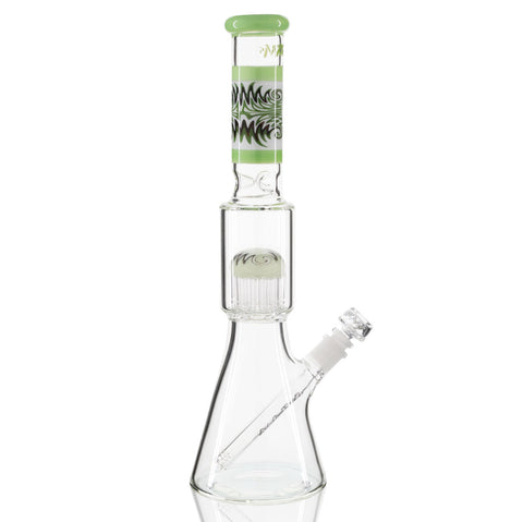 AFM Reverse Decal Beaker Bong 46cm - Lime Side