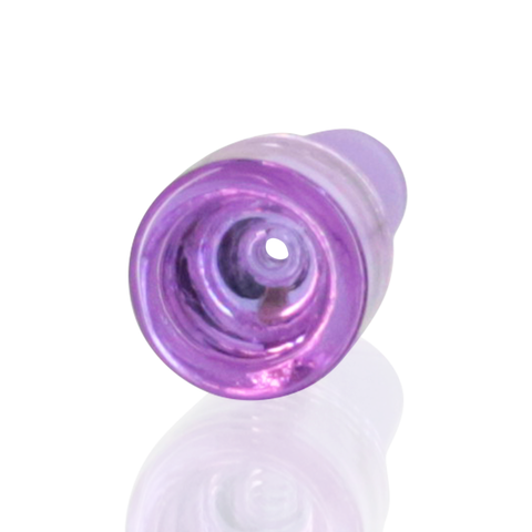 Transparent Purple Bowl