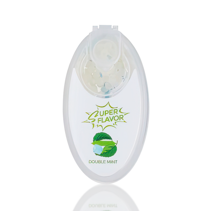 Cigarette Flavour Popper Balls - Double Mint
