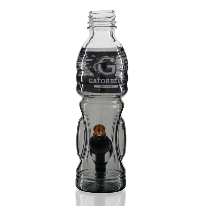 G2 Glass Metal Stem Bong 23cm - Grey Front