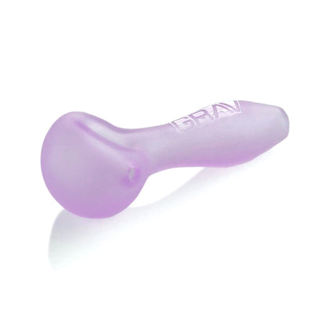 GRAV Sandblasted Spoon - Purple Side View