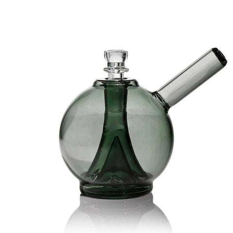 Grav® Globe Glass Bubbler 33cm - Smoke Right View