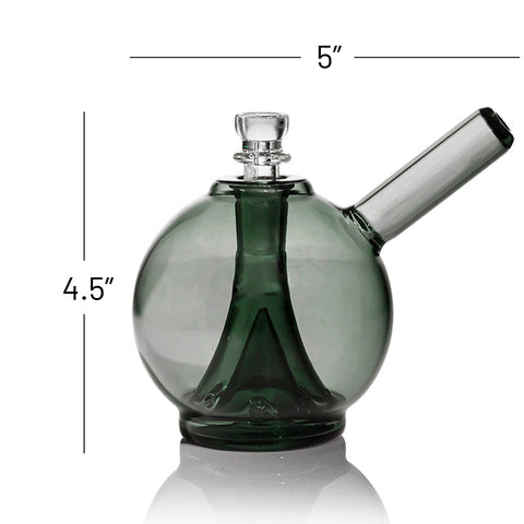 Grav® Globe Glass Bubbler 33cm - Smoke Size