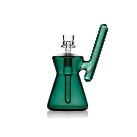 GRAV Hourglass Pocket Bubbler Bong 12cm - Green