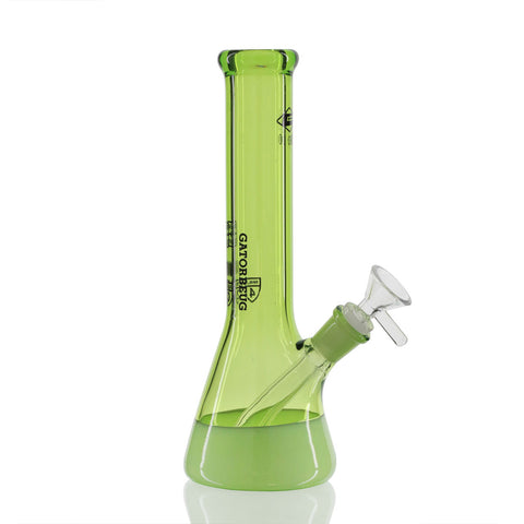 Nano Beaker Bong 23cm - Green Right View