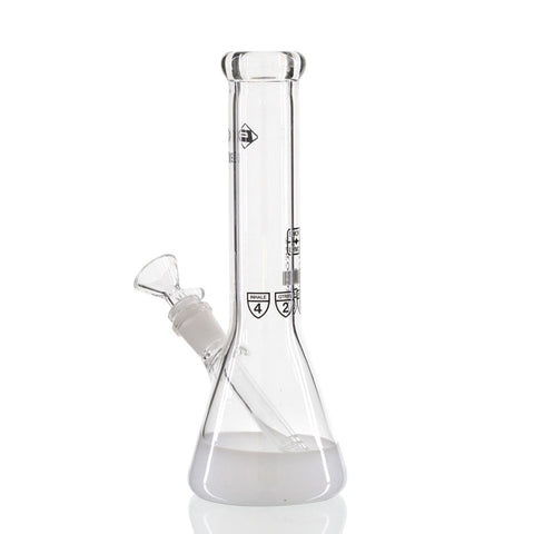 Nano Beaker Bong 23cm - White Left View