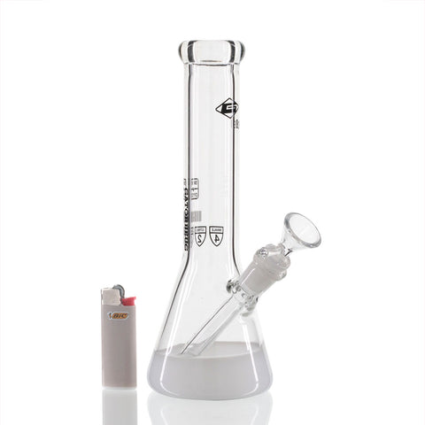 Nano Beaker Bong 23cm - White Scale