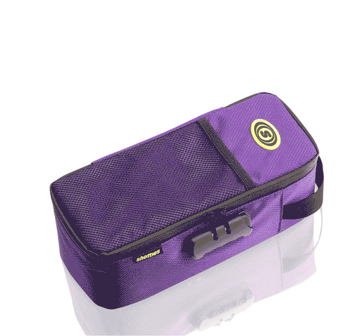 Shotties™ - Lockable Bong Bag - Purple