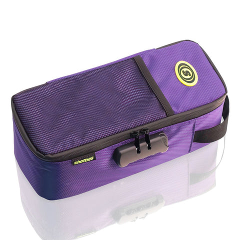 Shotties™ - Lockable Bong Bag - Purple