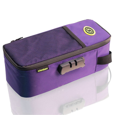 Shotties™ - Lockable Bong Bag - Purple