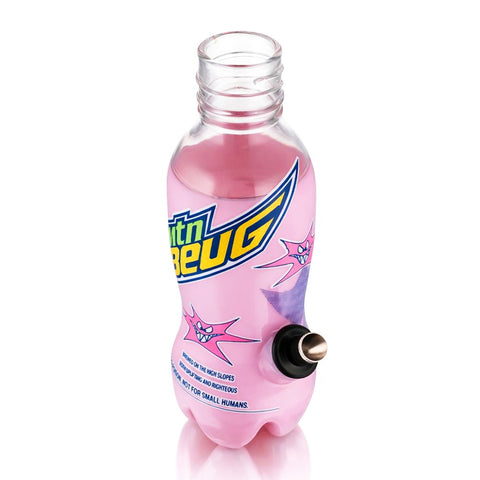 MTN Beug Glass Bong 23cm Pink