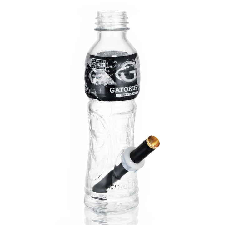 G3 Glass Bong Metal Stem 23cm - Clear