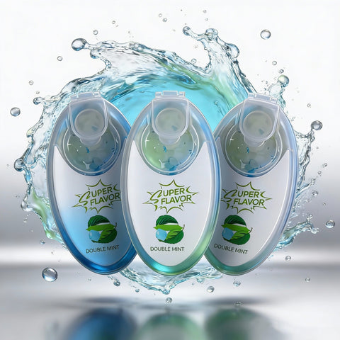 Menthol Crushers Cigarette Flavour Popper Balls - Double Mint