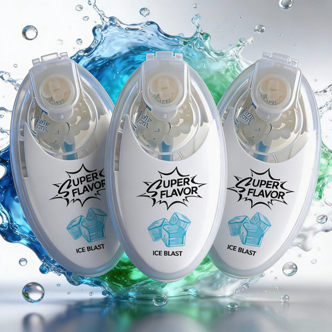 Menthol Crushers Cigarette Flavour Popper Balls - Ice Blast